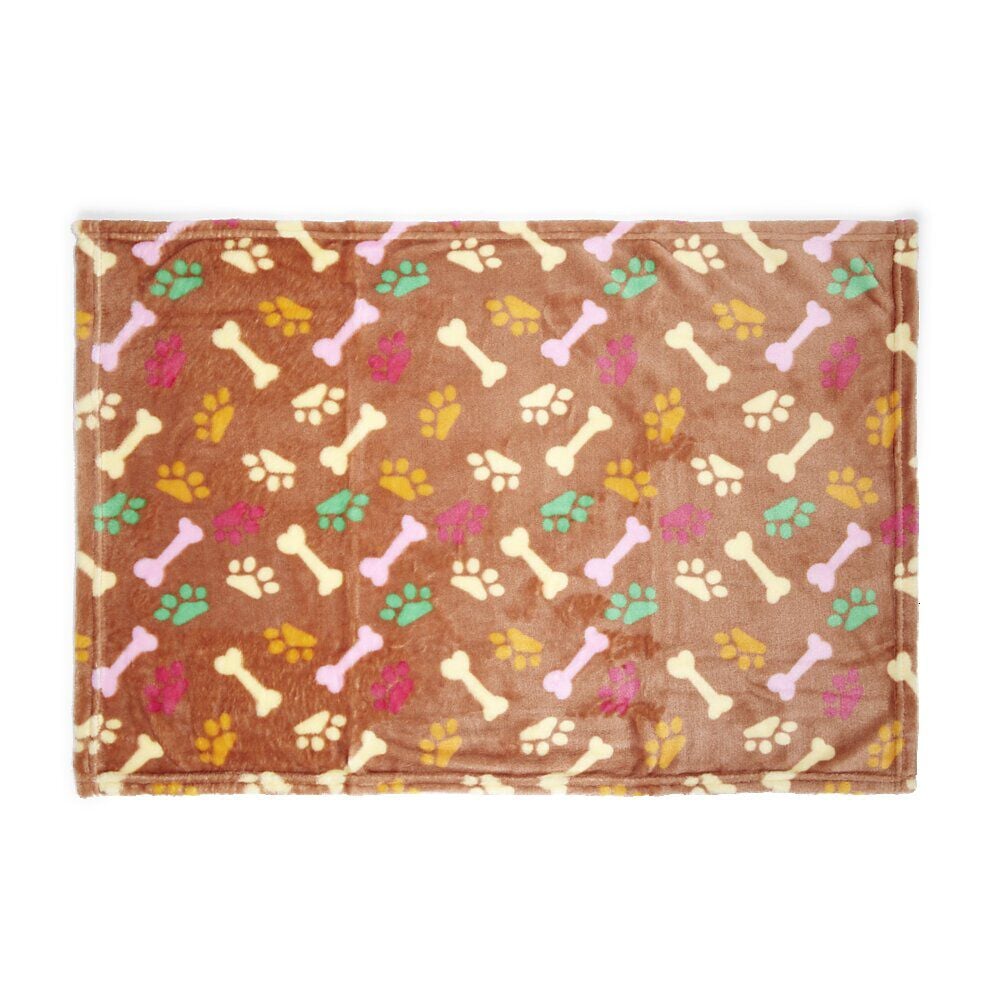 Plaid pour animaux taille M polyester 52x76cm