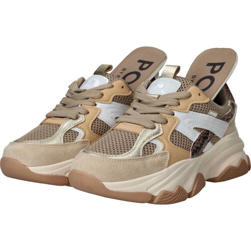 POSH by Poelman Sneakers Beige Meisjes