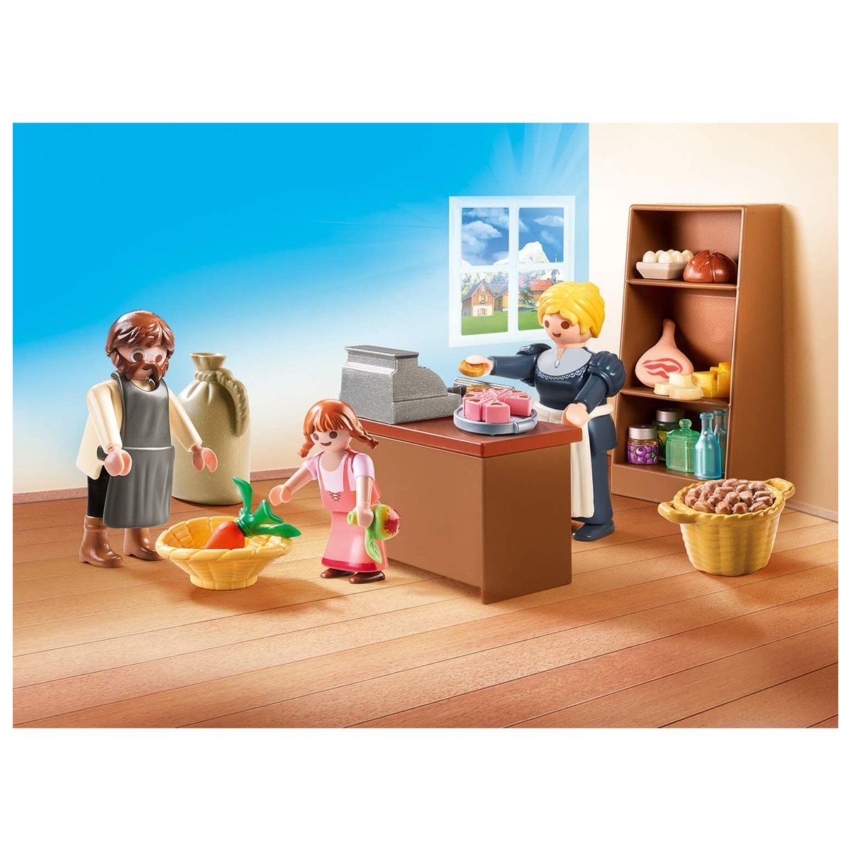 PLAYMOBIL® 70257 - Heidi - Dorfladen der Familie Keller
