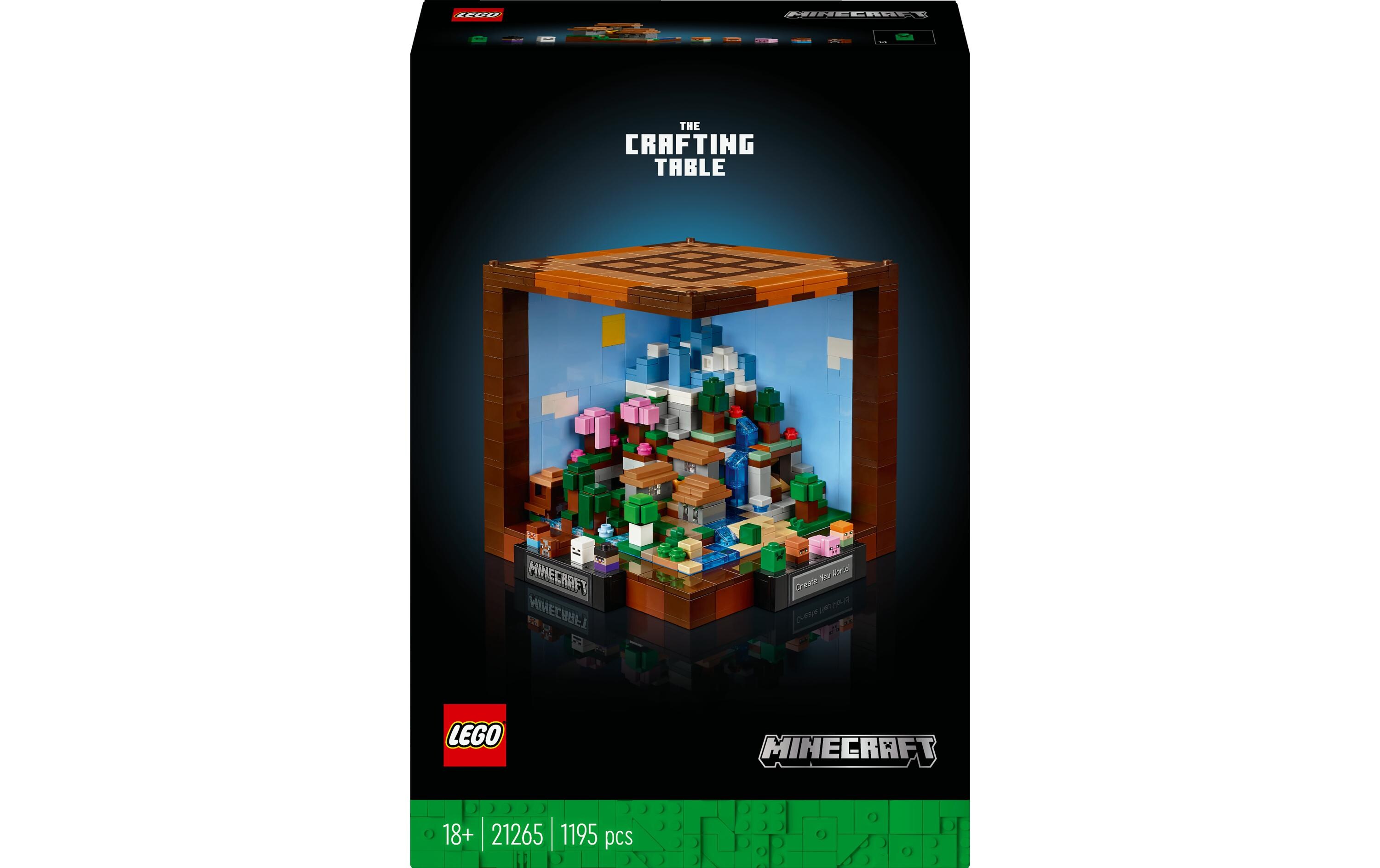 Minecraft Die Werkbank 21265Bauset für Erwachsene zum Jubiläum des beliebten Videospiels