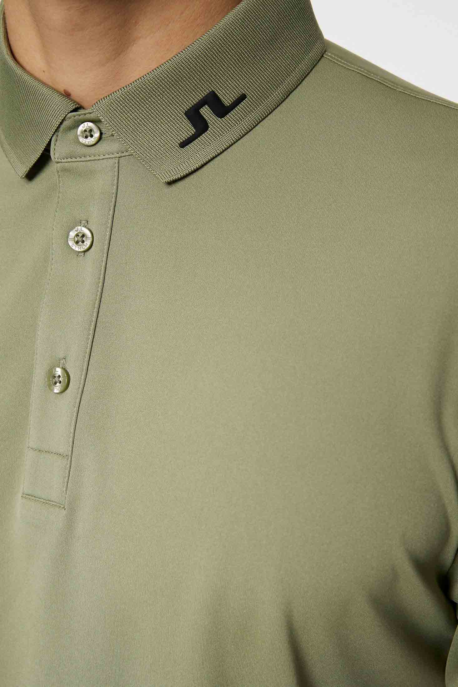 KV Print Polo Herre Tour Geo Olive S