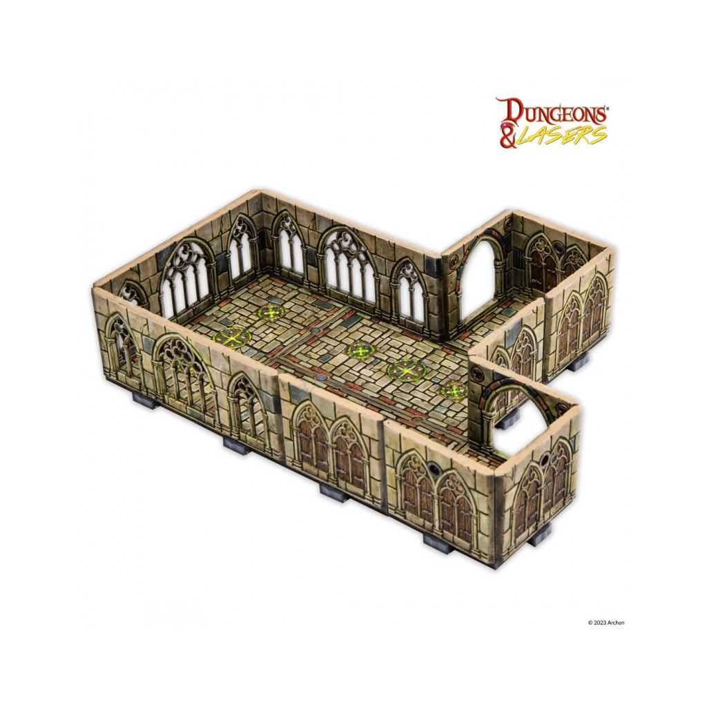 Dungeons & Lasers - Décors - Cursed Cathedral