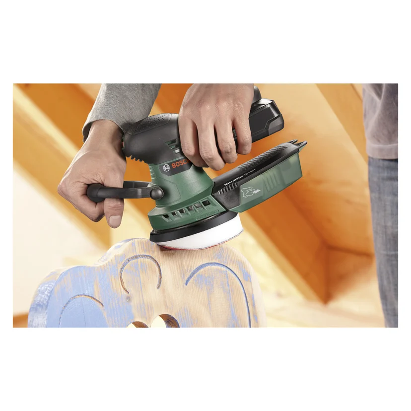 Batteridrevet eksentersliper 18 V