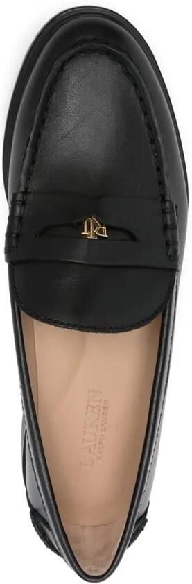 LAUREN RALPH LAUREN Loafers Dames Marli Maat: 38 5 Materiaal: Leer Kleur: Zwart