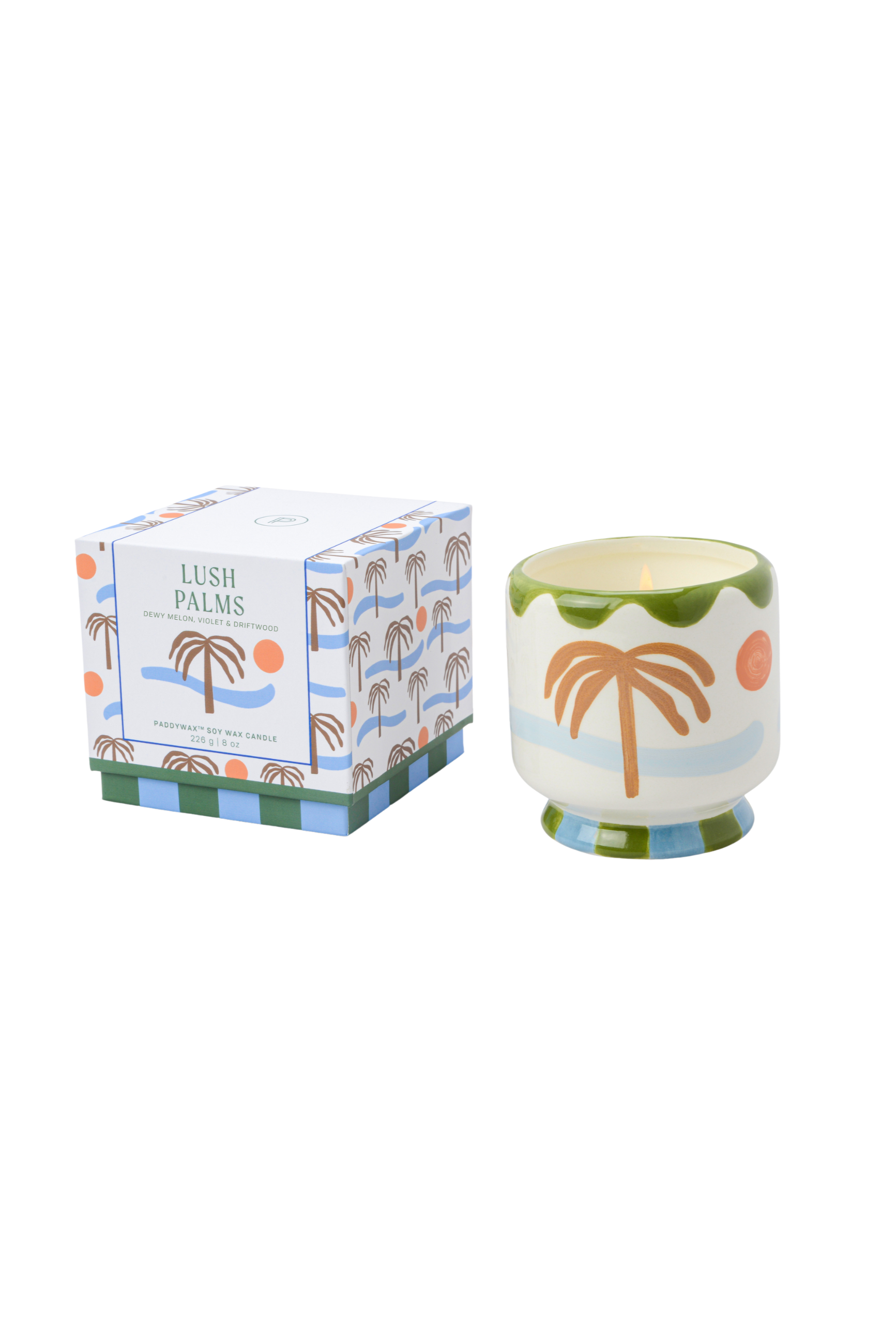PADDYWAX  Adopo Palm Tree keramik duftlys - Lush Palms