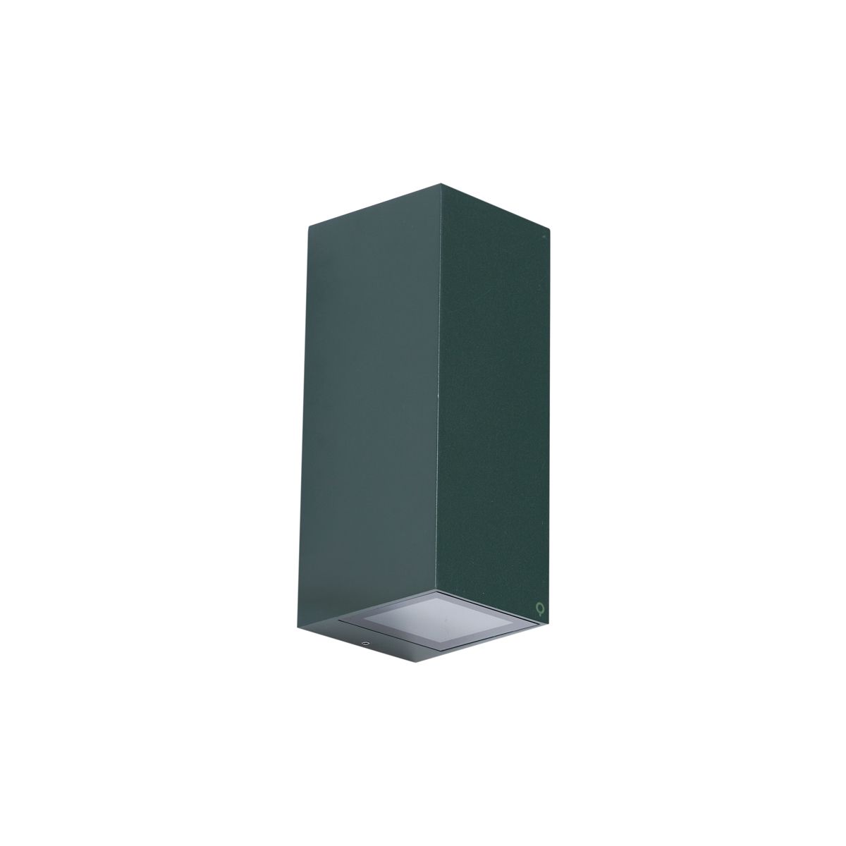 Moderne wandlamp donkergroen 2-lichts GU10 70mm IP54 - Baleno