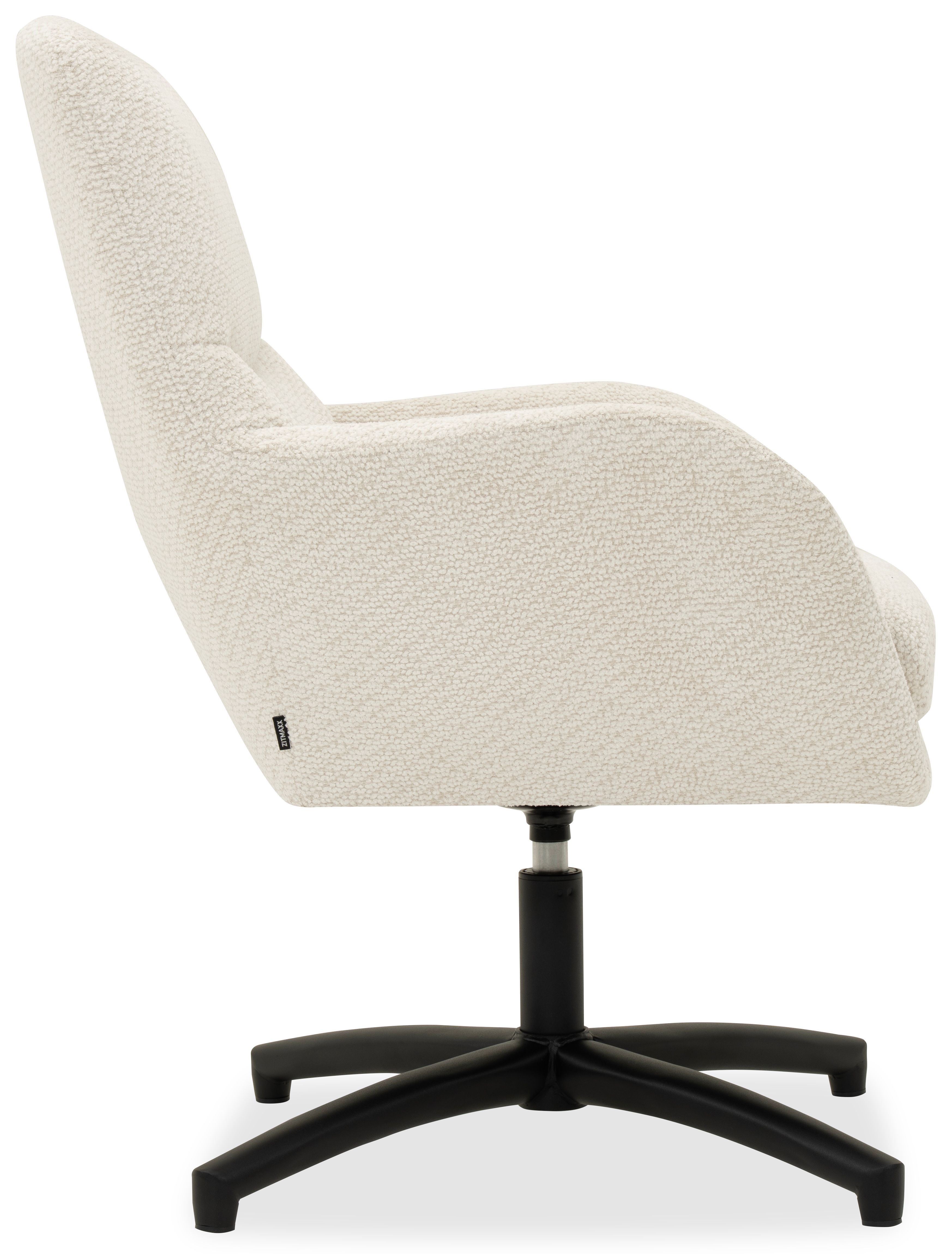 Draaifauteuil Egon 25 Natural Arnar B68 x D73 x H90 cm