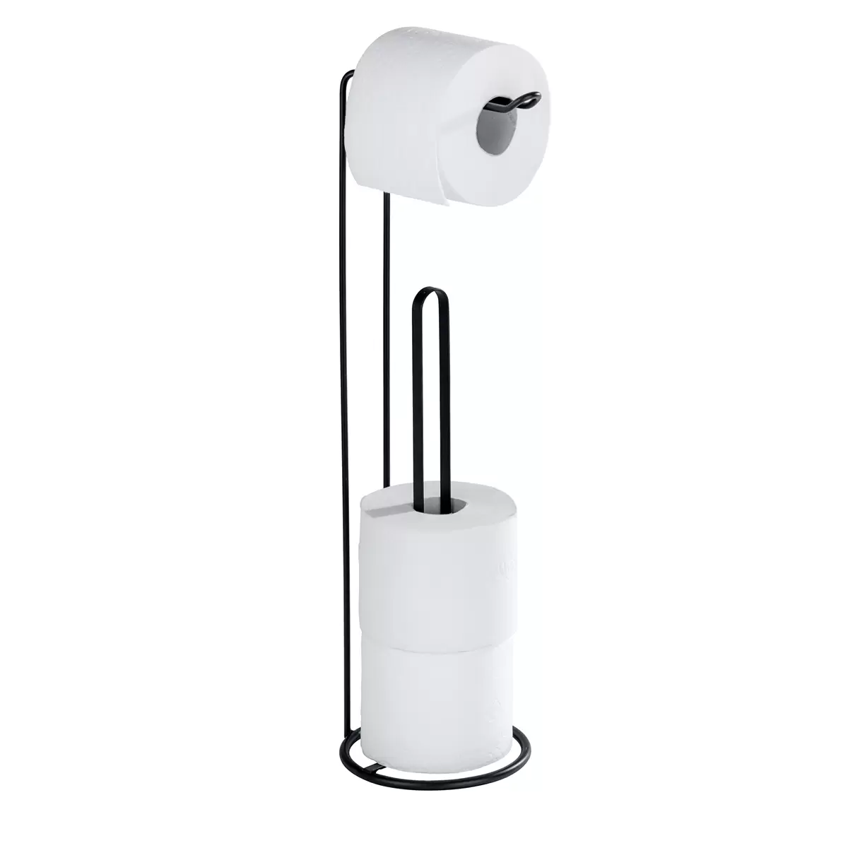 Toilettenpapierhalter Wenko Schwarz