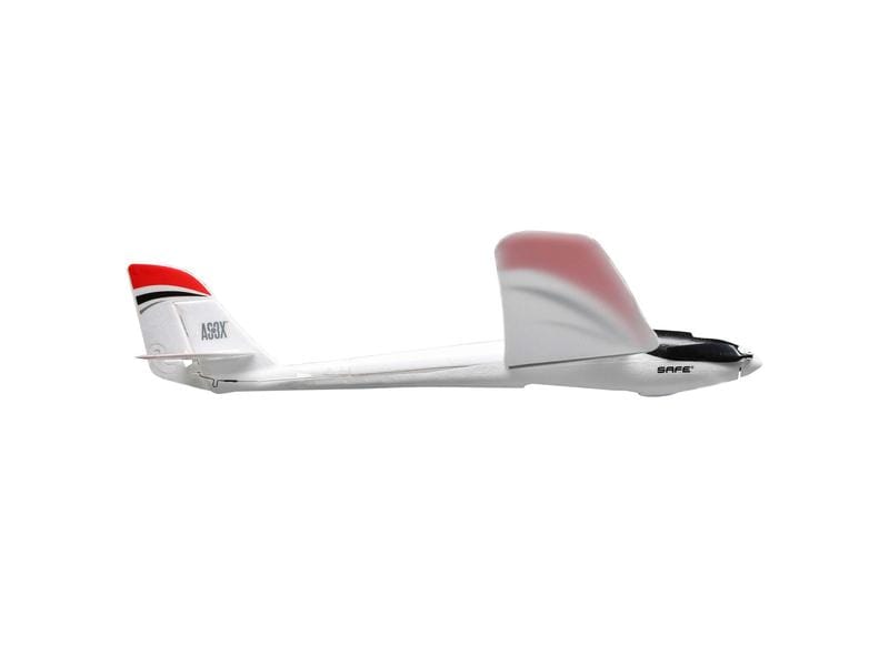 E-flite Motorsegler UMX Radian 730 mm BNF Basic Kompakter Elektrosegler mit AS3X und SAFE Select Technologie