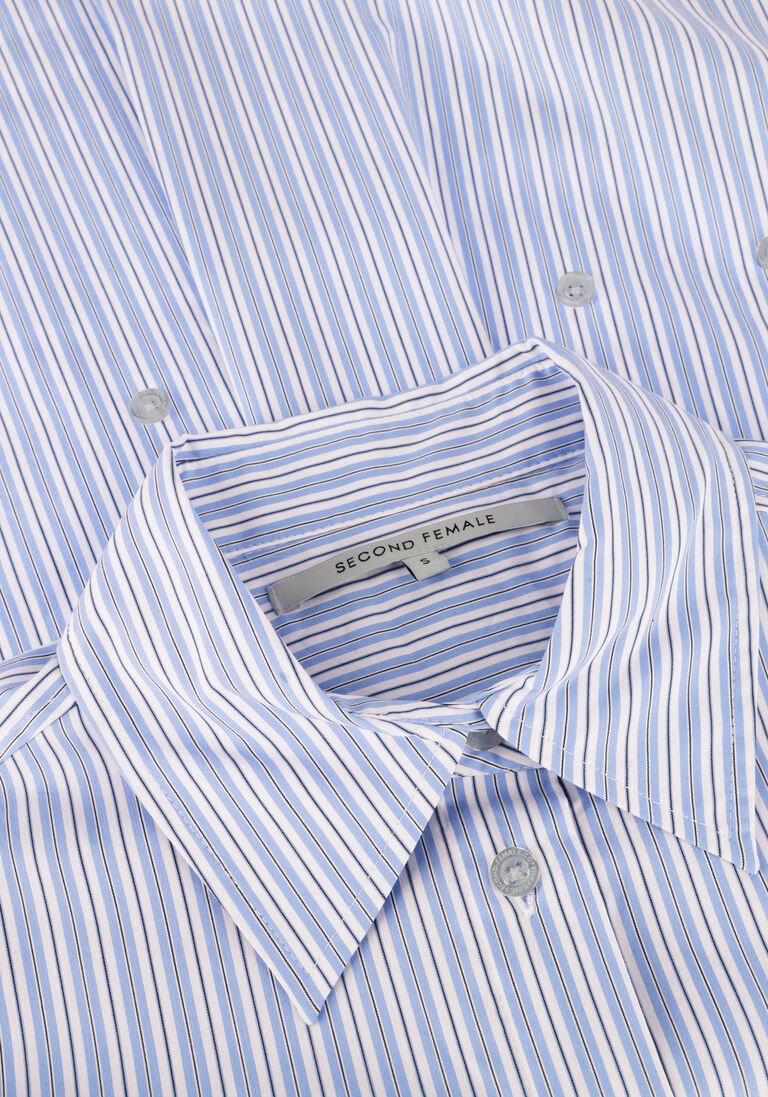 blauwe second female blouses tenby ajustable shirt