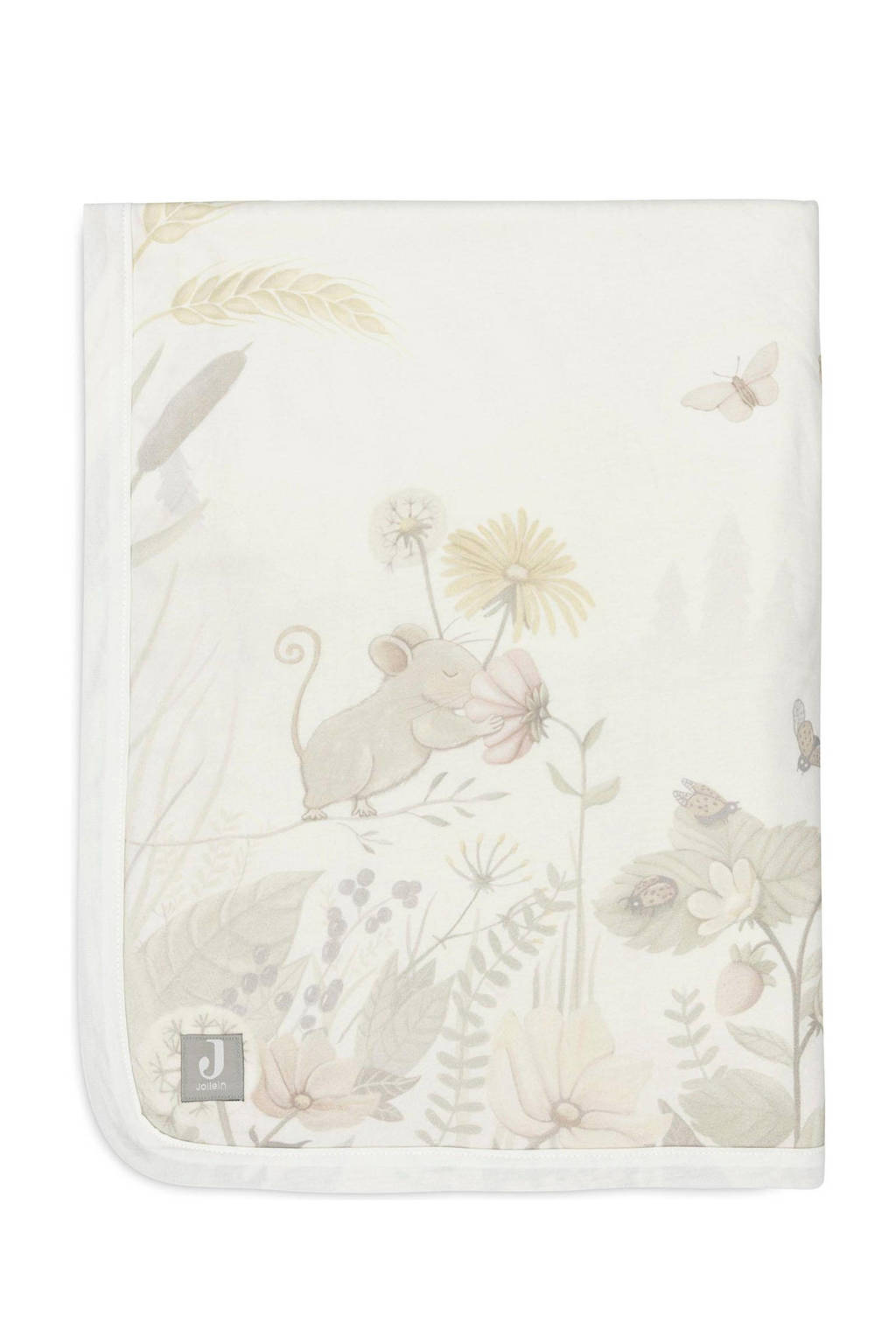 baby ledikantdeken 100x150cm Dreamy Mouse/Velvet Fleece