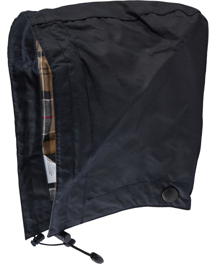 Barbour Waxed cotton hood Blå