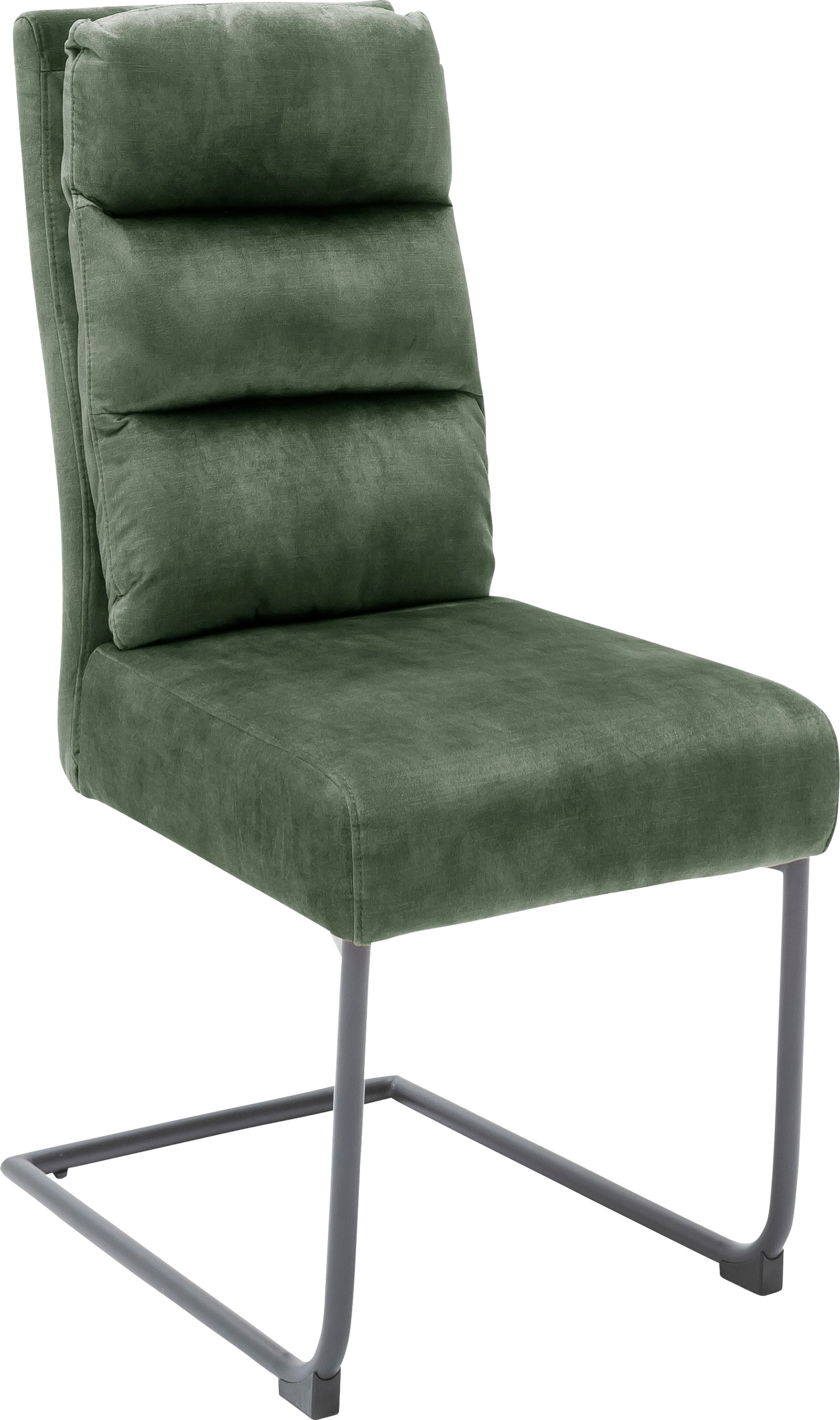 MCA furniture Freischwinger »Lampang« (Set) 2 Stk.2er Set, Stuhl mit Stoffbezug im Vintagelook, belastbar bis 120 kg