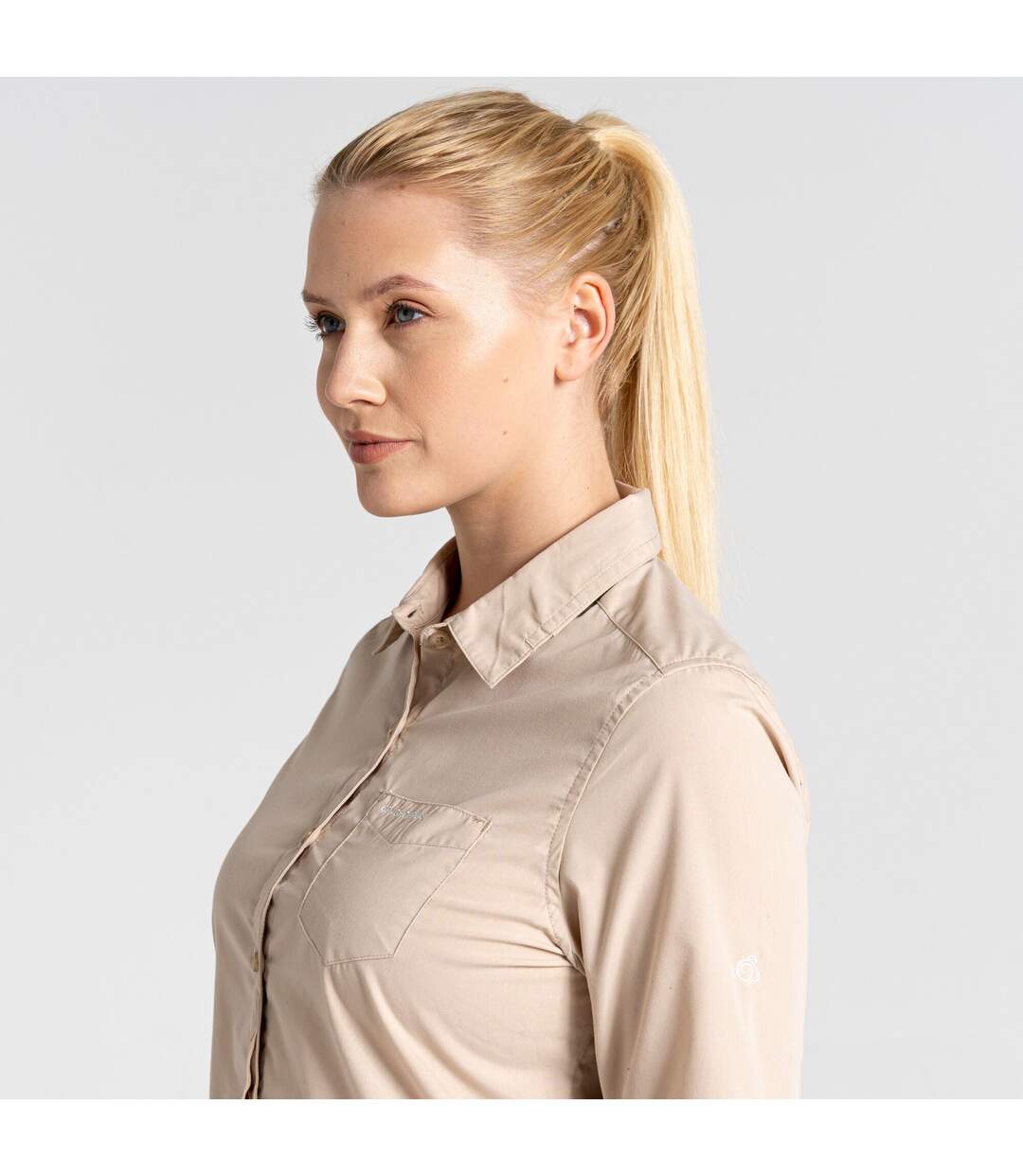 Craghoppers - Chemisier KIWI - Femme (Beige) - UTCG1698