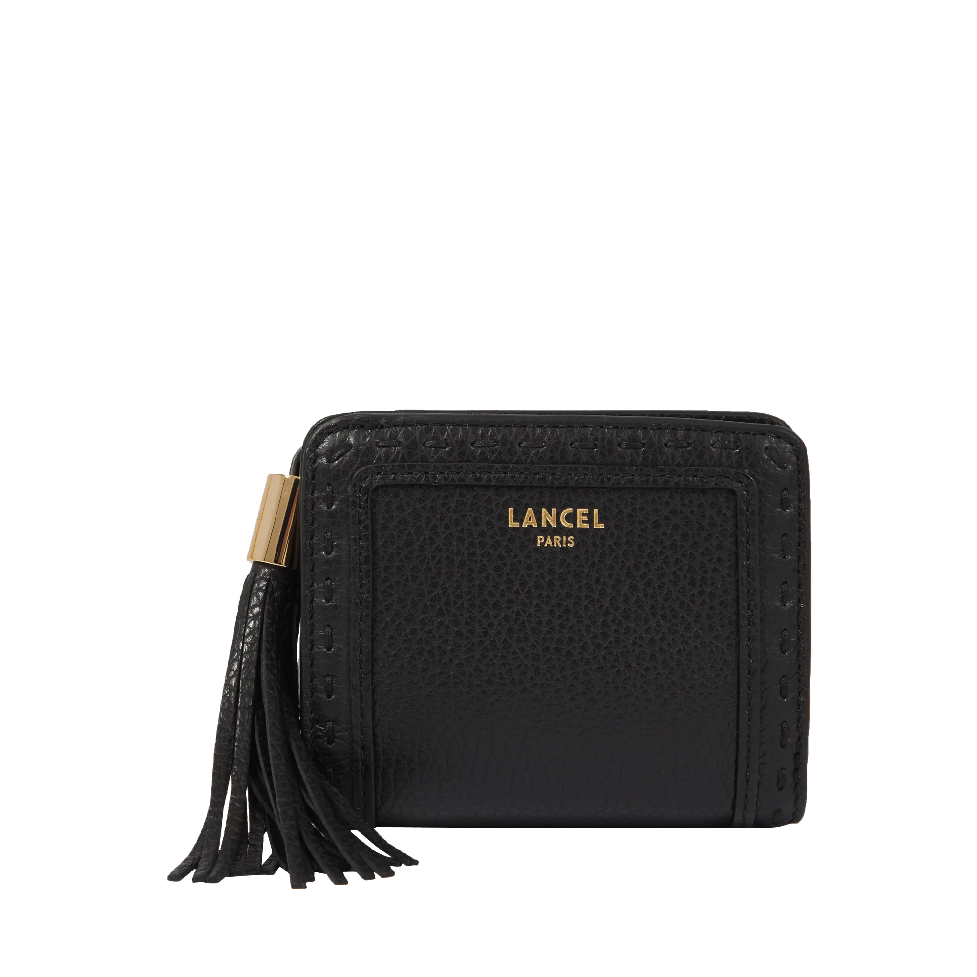 Zipped medium compact wallet Premier Flirt de Lancel-Noir