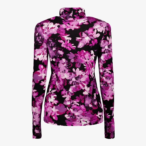 TwoDay dames coltrui met bloemenprint paars