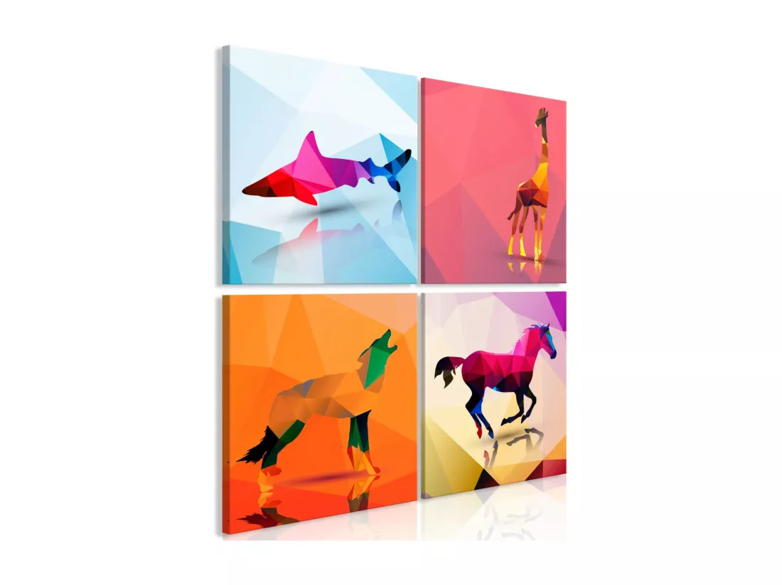 Tableau Imprimé 4 Panneaux 
