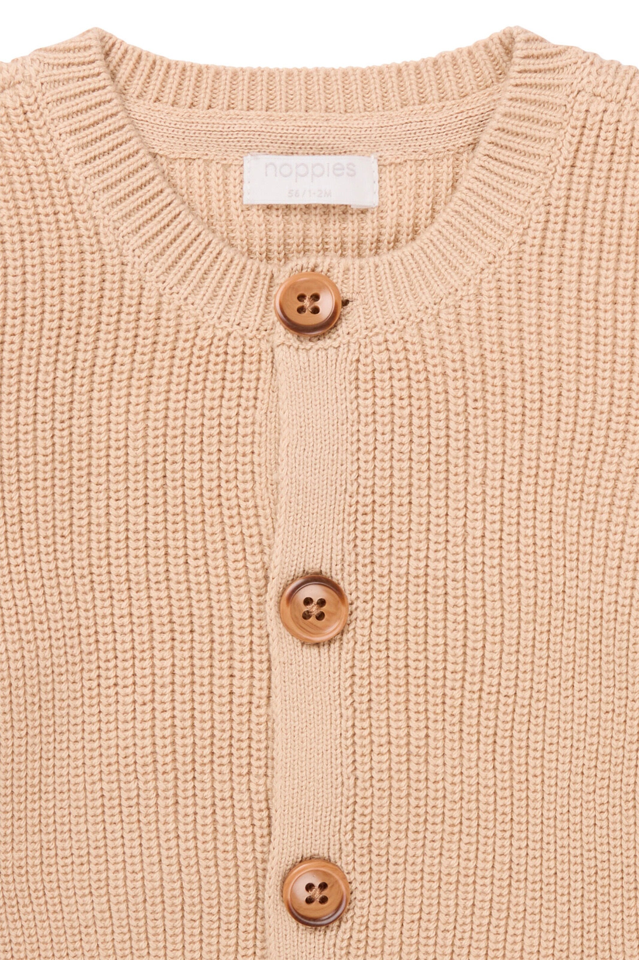 Noppies Baby Strickjacke Odessa Soft Sand