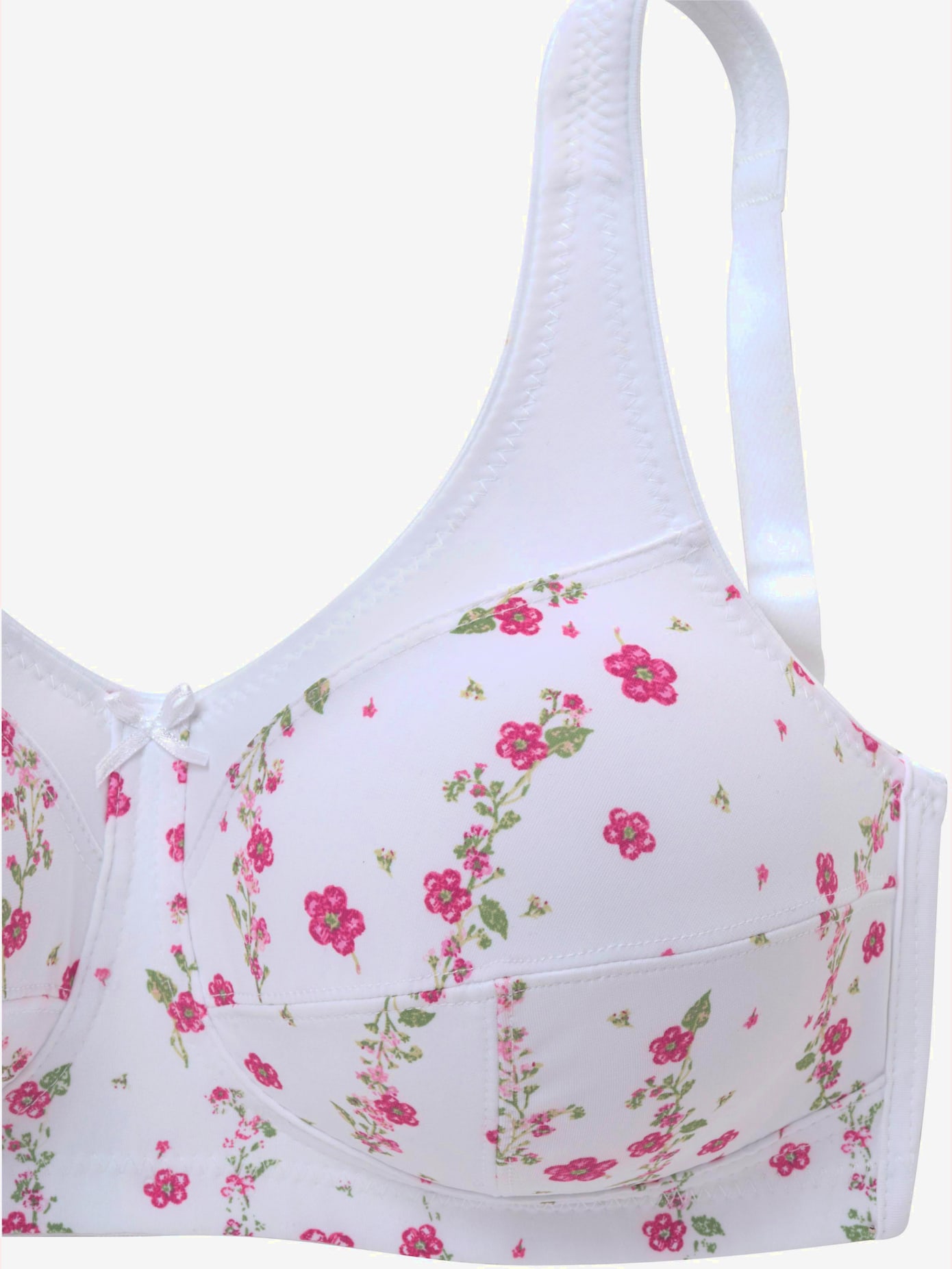 Soutien-gorge large soutien-gorge en tissu microtouch sans armatures. lot de 2 avantageux