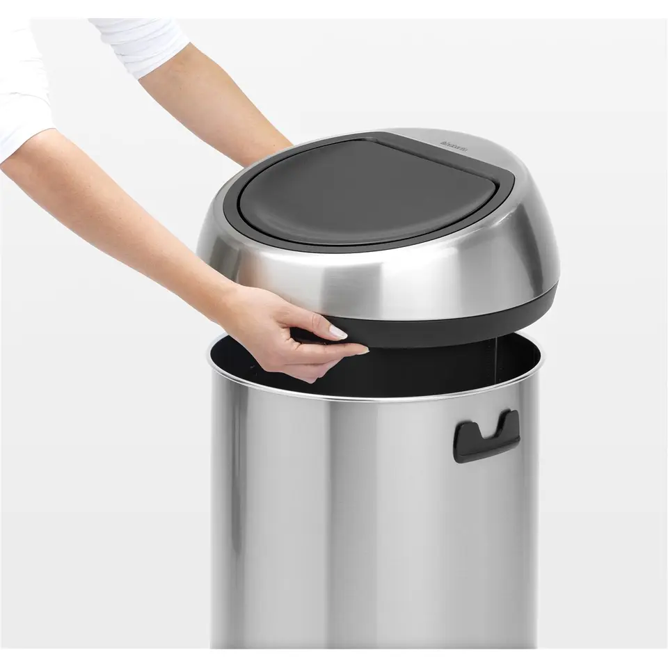 Brabantia Prullenbak Touch Bin - 60 liter
