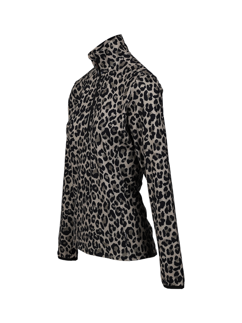 Rodika-Print Fleece Trui