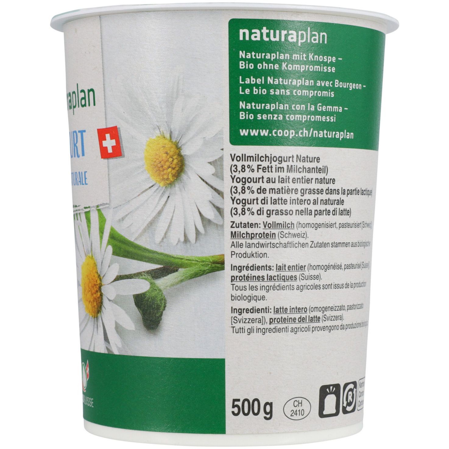 Naturaplan Bio Joghurt Natur -