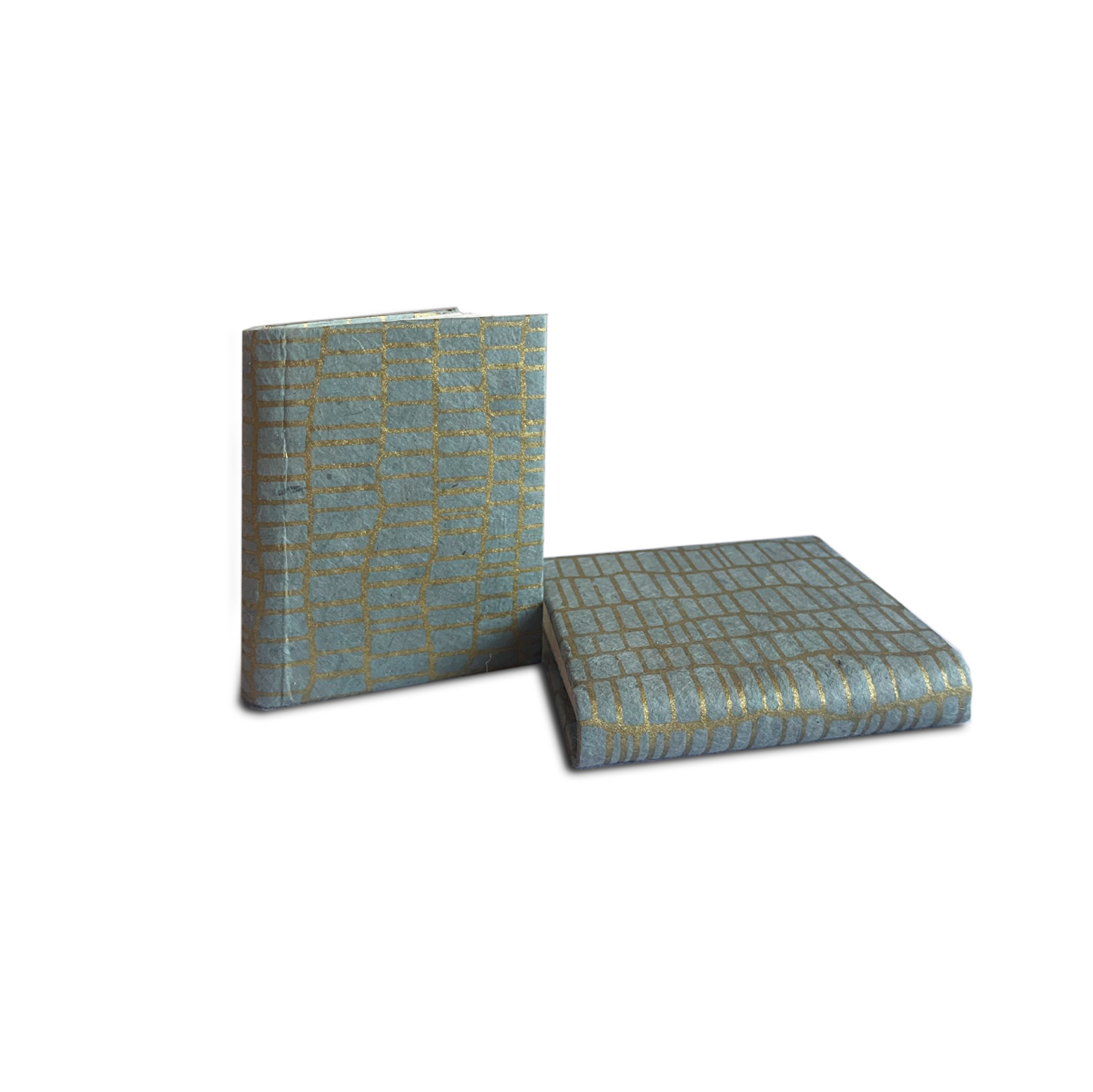 Notizbuch grau-gold, H 7,5 cm, B 5,5 cm günstig bestellen