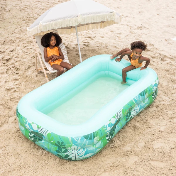 Opblaas zwembad Tropical 211 x 132 x 46 cm