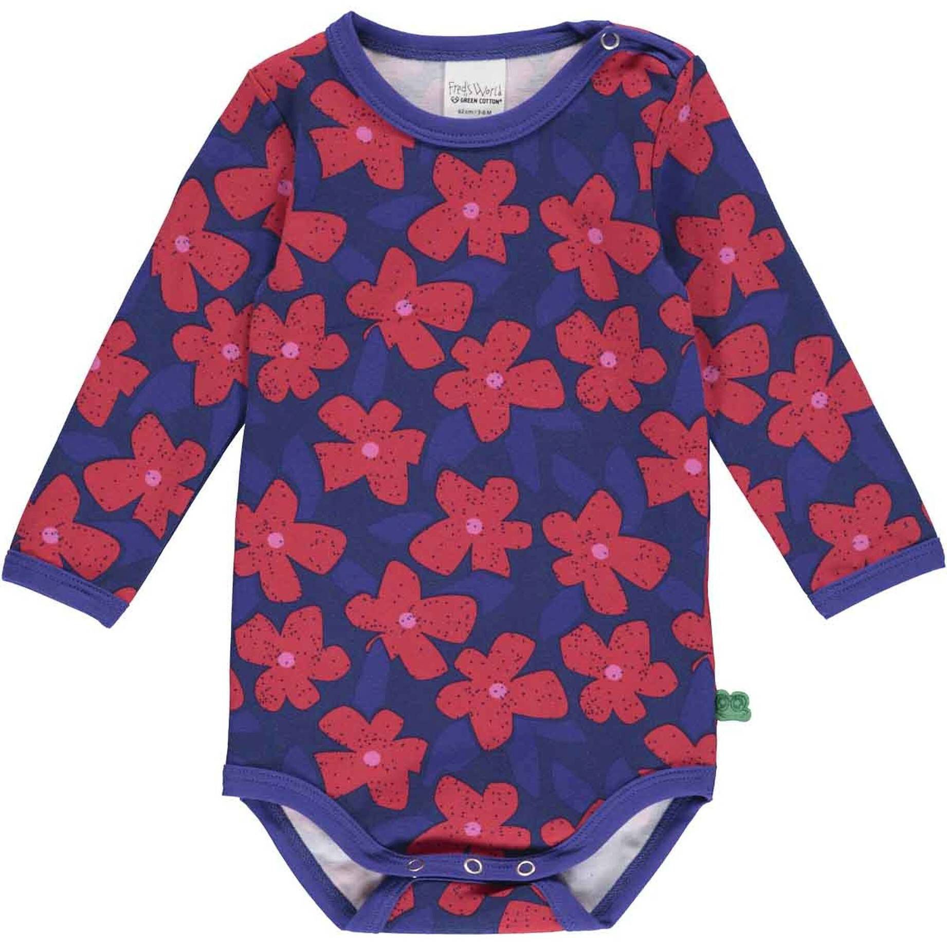 Fred's World by Green Cotton| Mädchen Langarmbody
