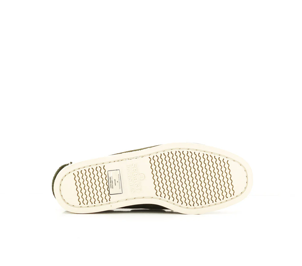 SEBAGO - DOCKSIDES JIB GREEN/TAUPE