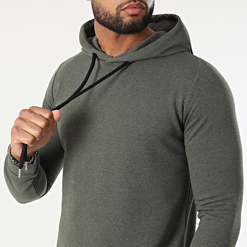 Sweat Capuche Oversize 2352 Vert Kaki