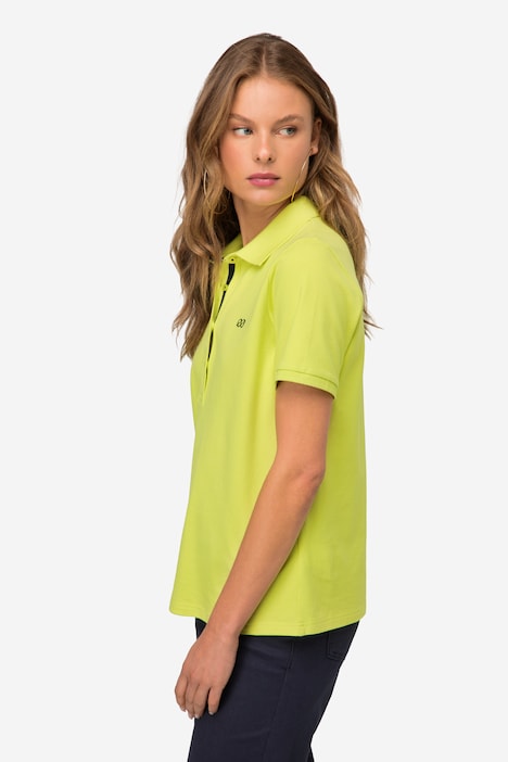 Poloshirt, Piqué, Polokragen, Halbarm