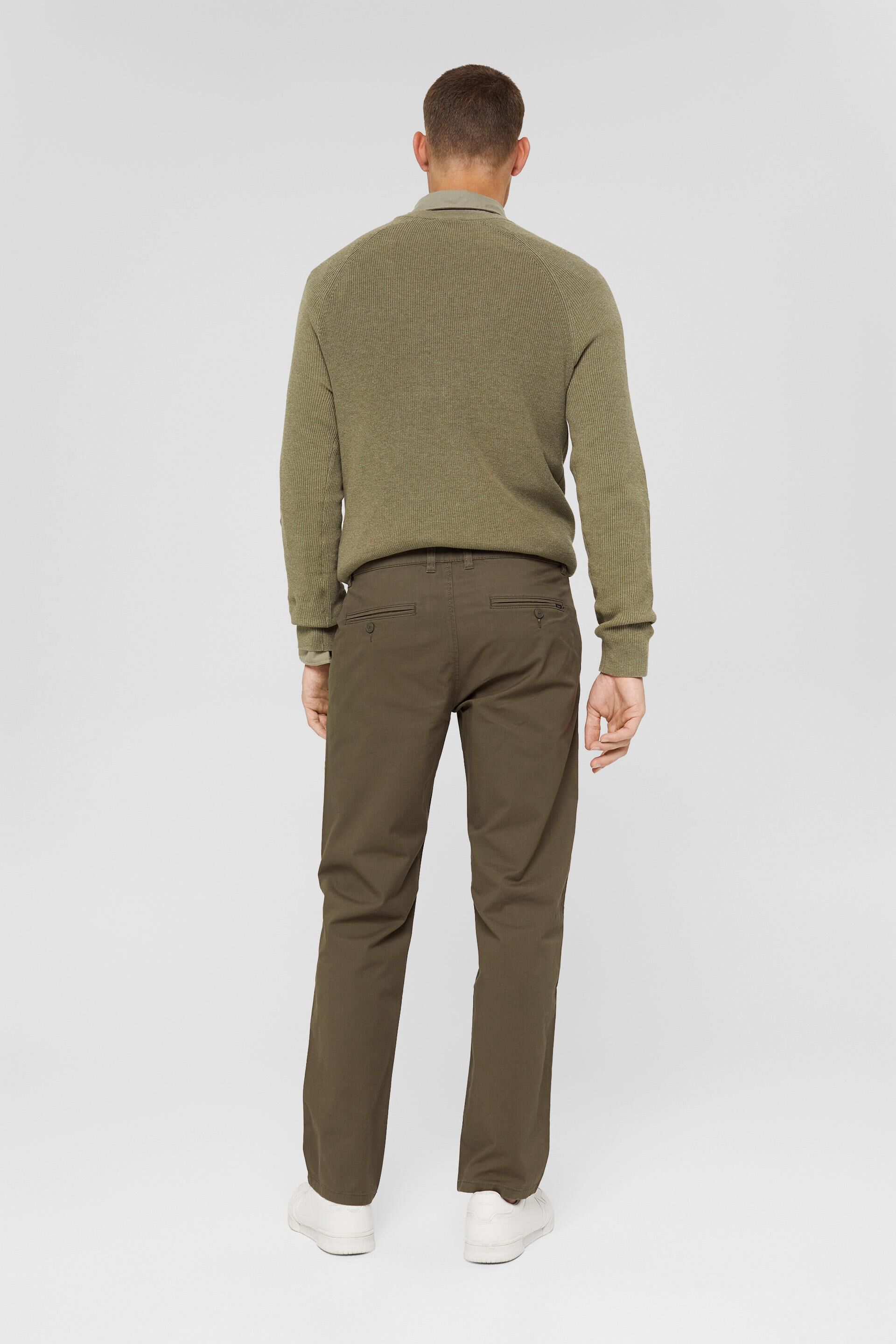 Chino de coupe droite en coton bio