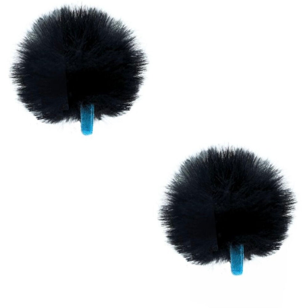 Radius Puffer Urchin Foam Core, Black (Pair) windscherm voor dasspeldmicrofoons (set van 2)