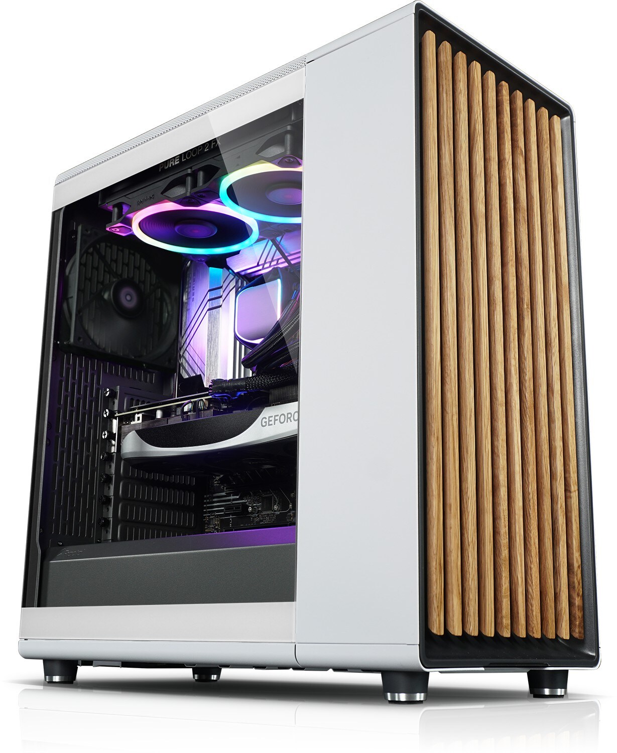 Gaming PC White Forest VII AMD Ryzen 9 7900X, 32GB DDR5, NVIDIA RTX 4070 Ti Super 16 GB, 2TB SSD, Windows 11
