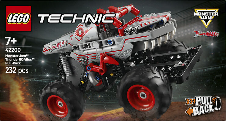 Lego Monster Jam ThunderROARus pull-back