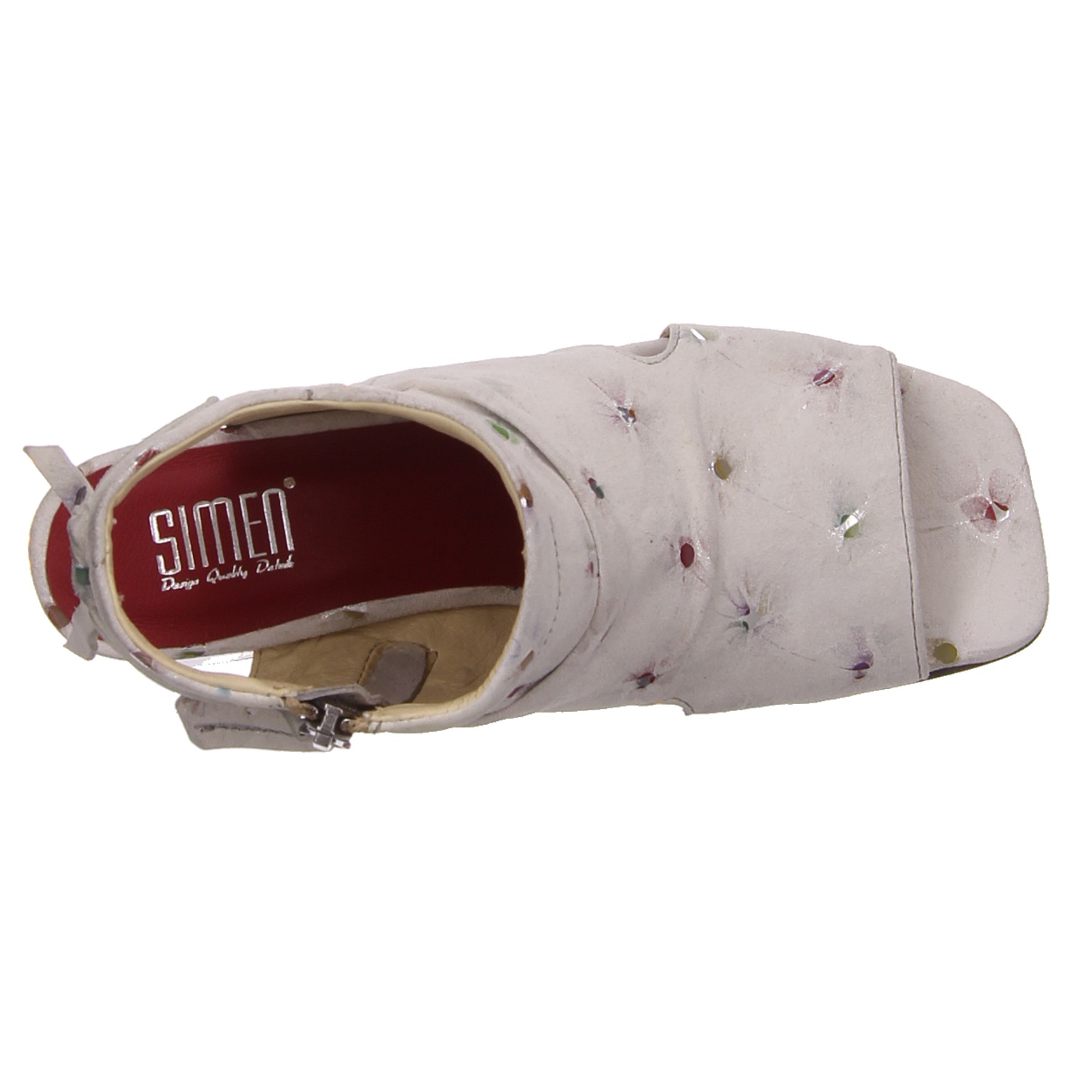 Simen Sandalette beige weiss/weiss kombi