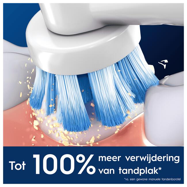 Oral-B Sensitive Clean Opzetborstels Wit 8 Stuks