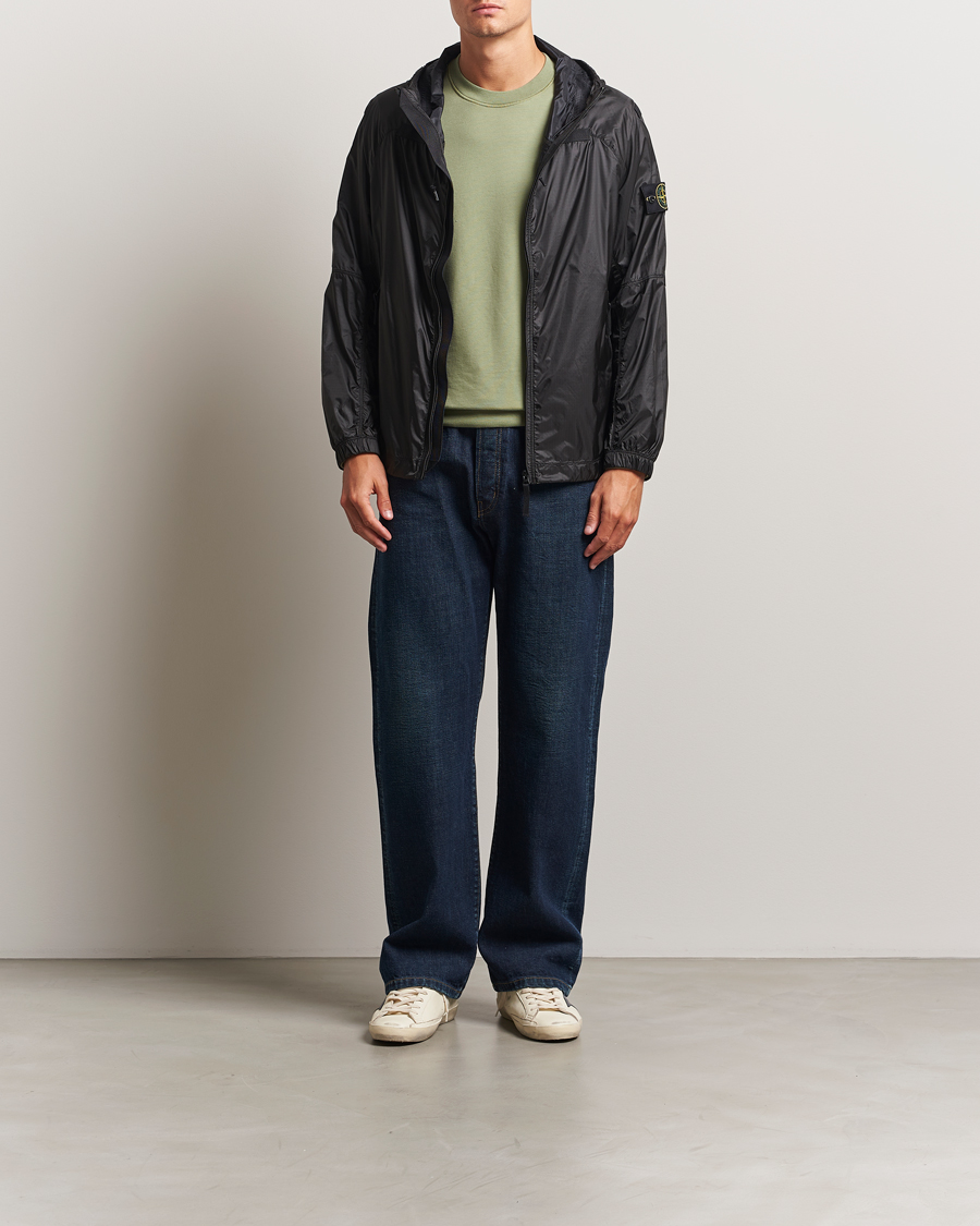 Stone Island Lightweight Ripstop Jacket Lead Grey