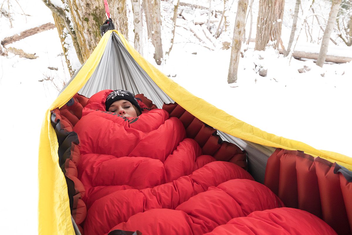 Klymit Insulated Hammock V<br>Temp grense: -14 °C