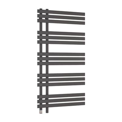 Eastbrook Loddon elektrische handdoekradiator 60x120cm 500W antraciet