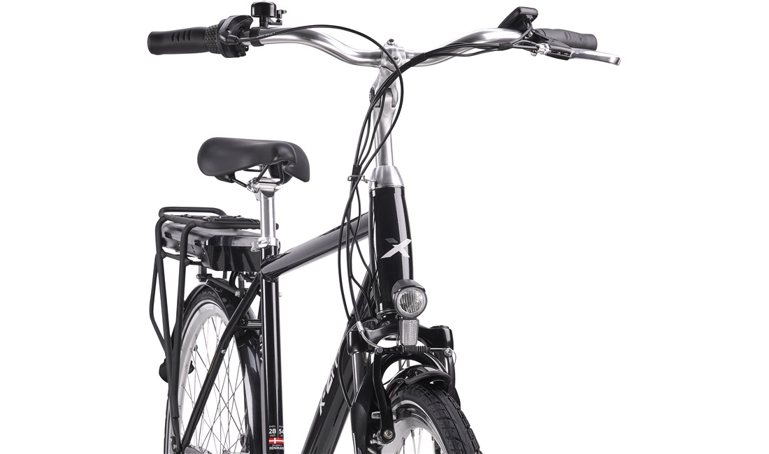 El-cykel City herre 36V-10,4Ah 3-gear sort