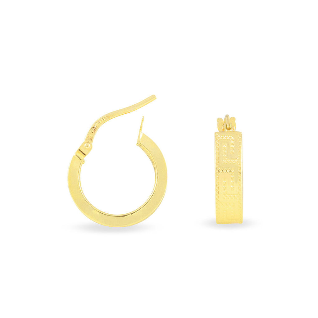 Créoles Ugenie Or Jaune