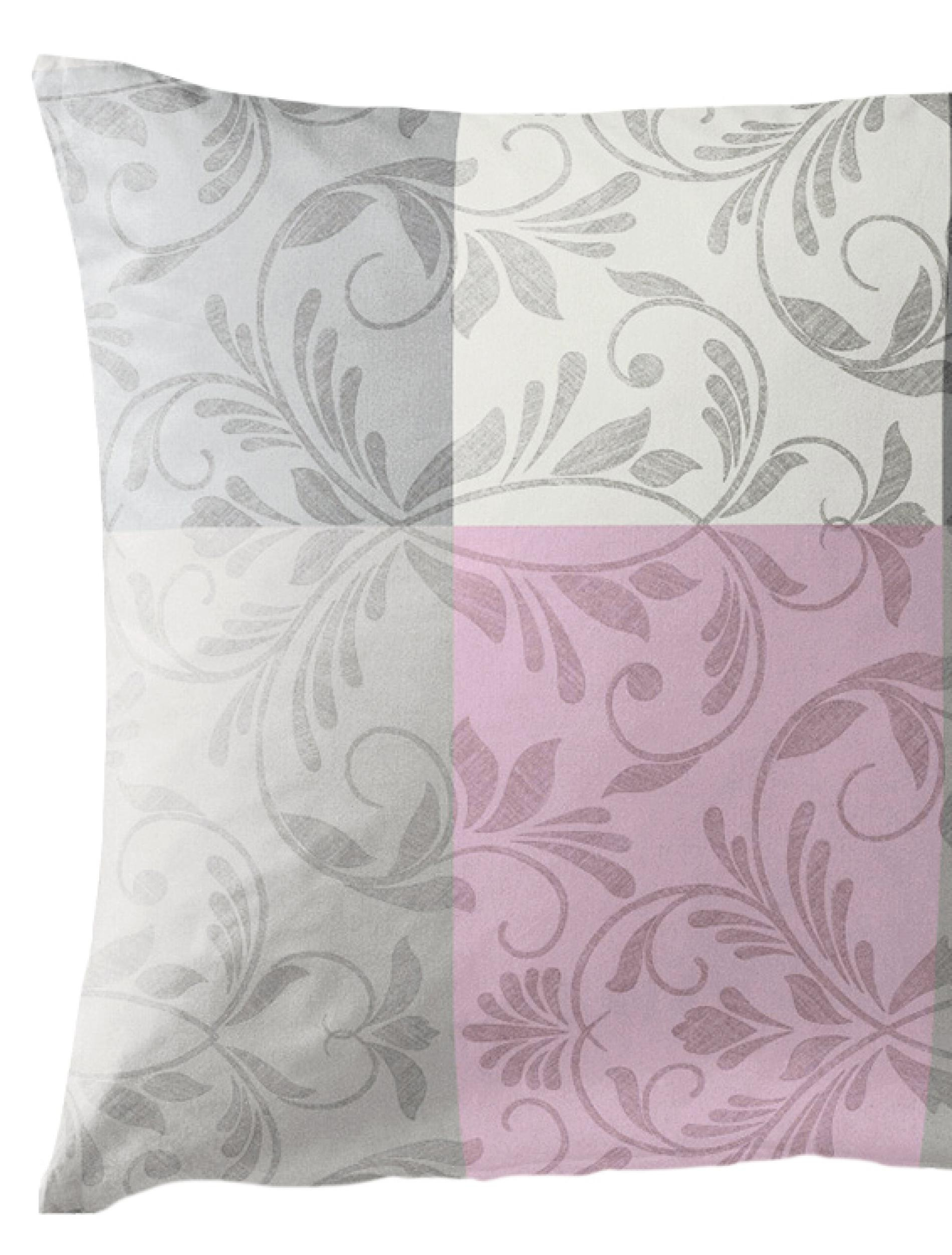 Bettwäsche Seersucker rose 135x200cm, mit 1 Kissen