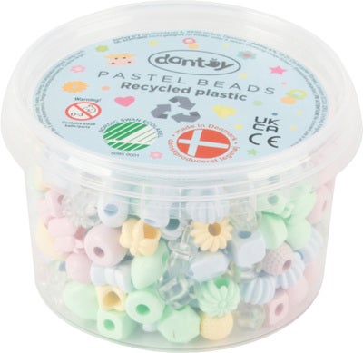 Dantoy Pastel Perler Small 280 Stk