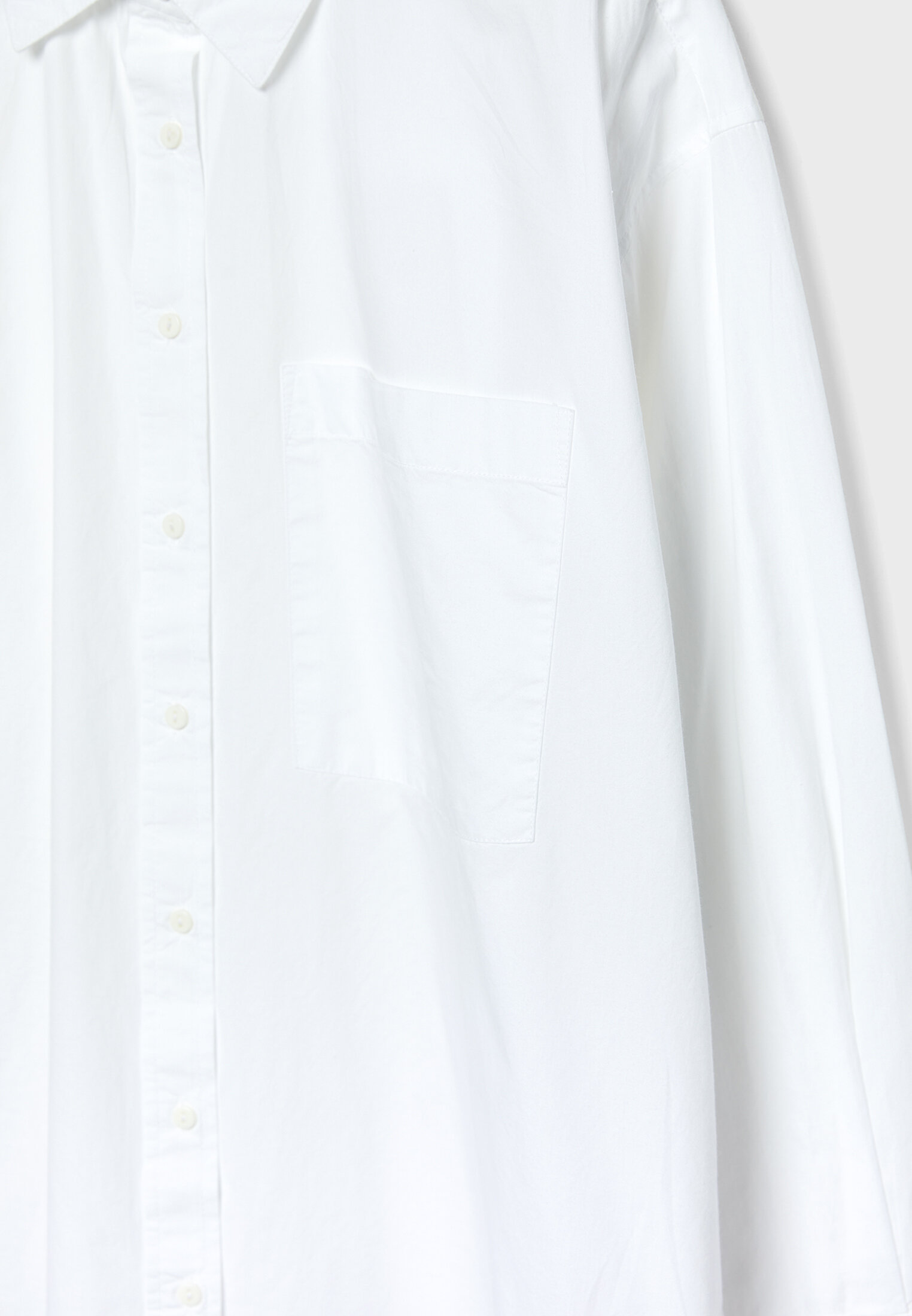 Camisa de corte reto