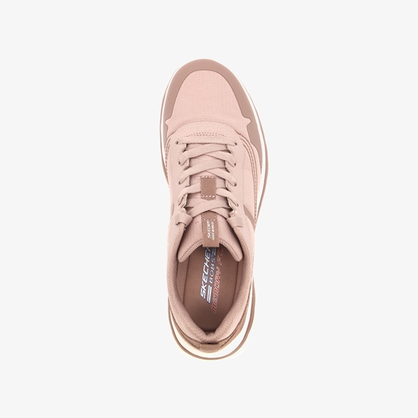 Skechers Arc Waves dames sneakers taupe