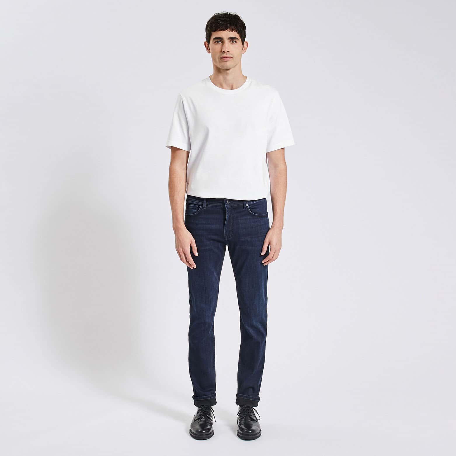 Jean slim urbanflex 4 longueurs Bleu