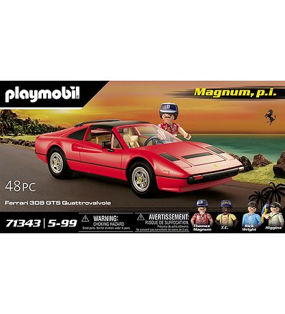 Playmobil Magnum, S.I. - Ferrari 308 GTS Quattrovalvole - 71343