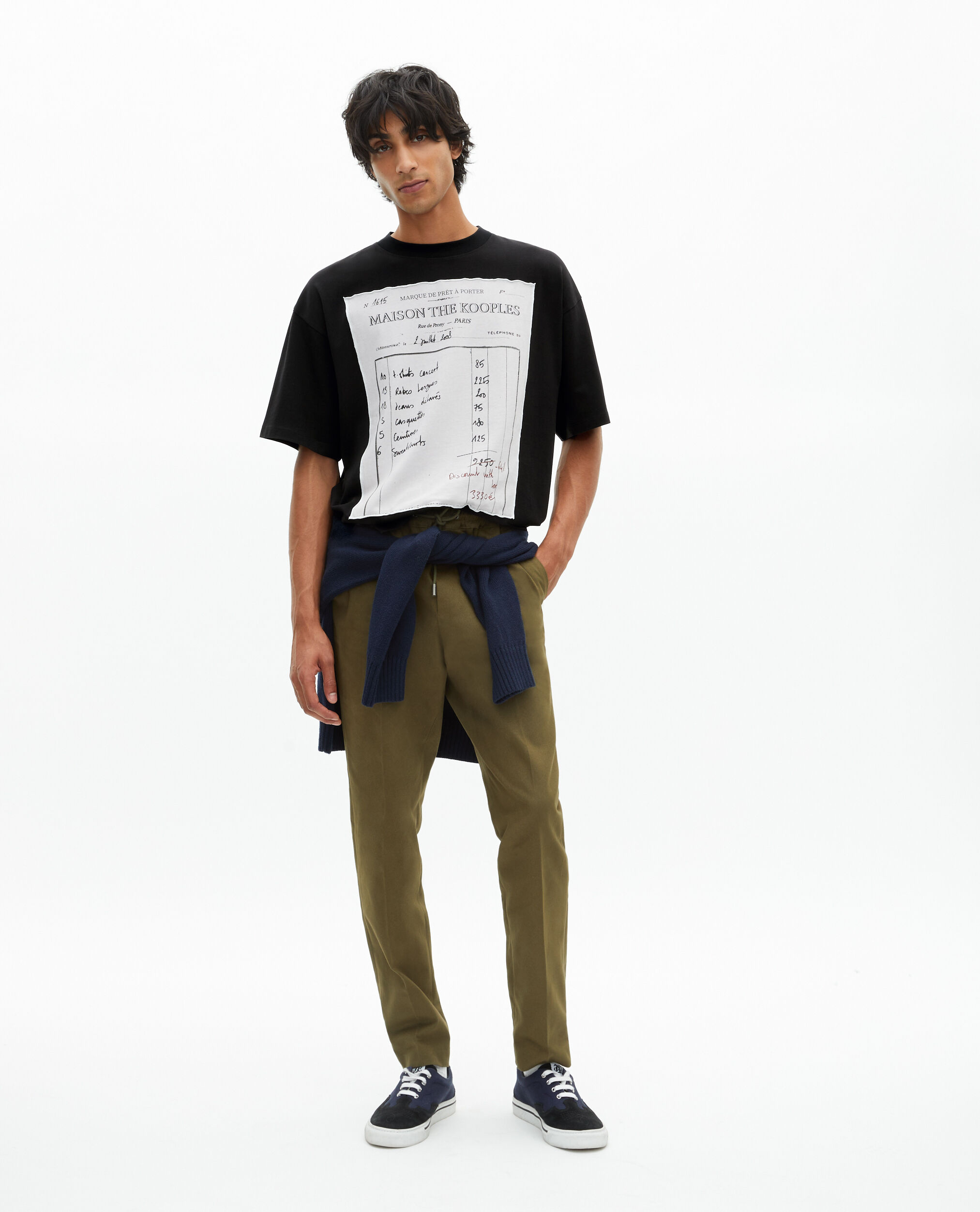 T-shirt loose noir